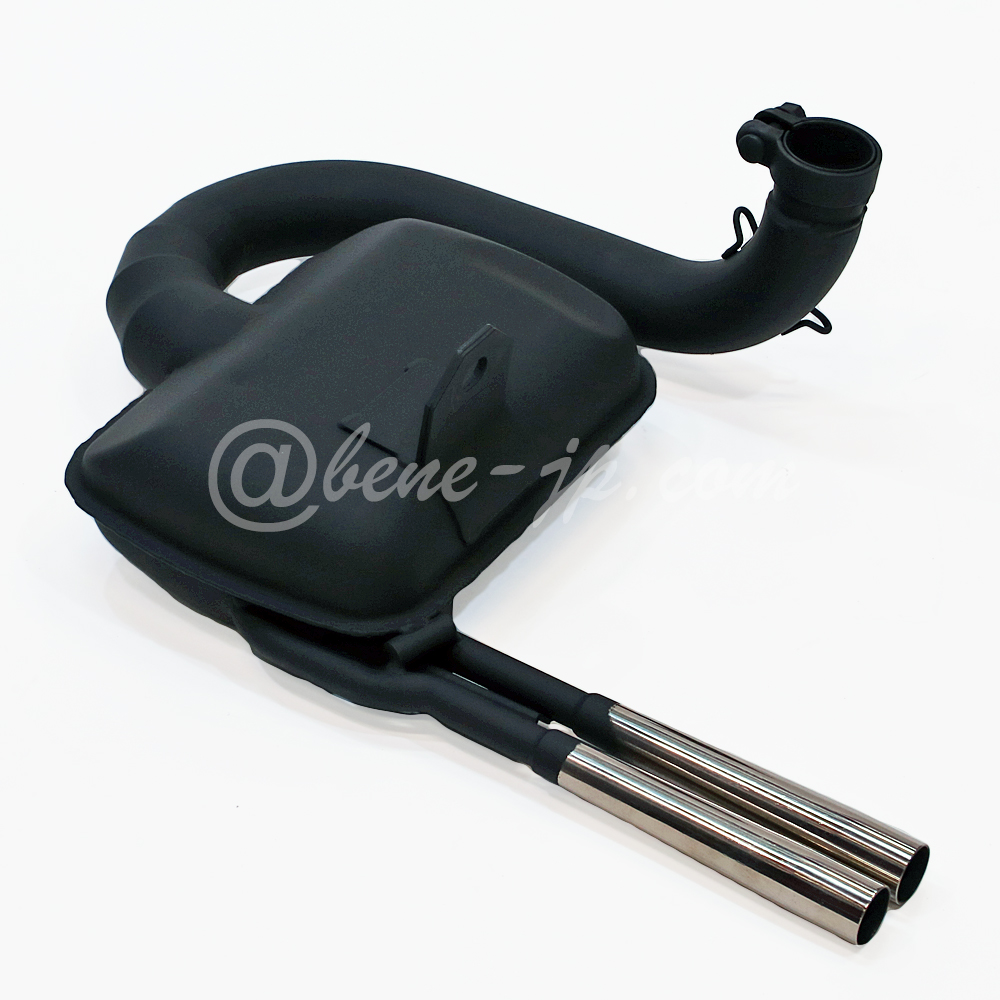 ツインパイプマフラー　Vespa P/PX， LML2S 125/150cc　USED ベスパ Vespa P PX LML Springt マフラー チャンバー スターデラックス